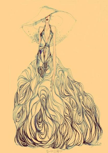 人物插画##设计稿# 高级定制手绘---------插师 -十日有十