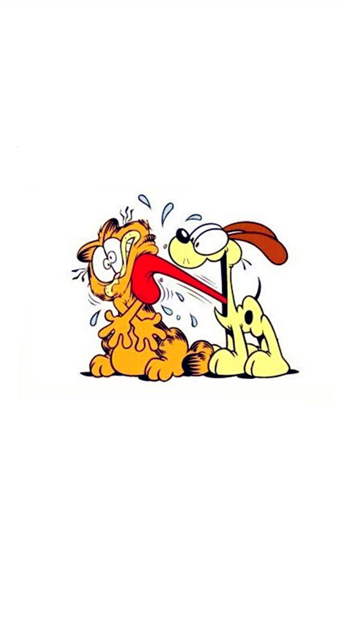 iphone 壁纸 加菲猫 garfield