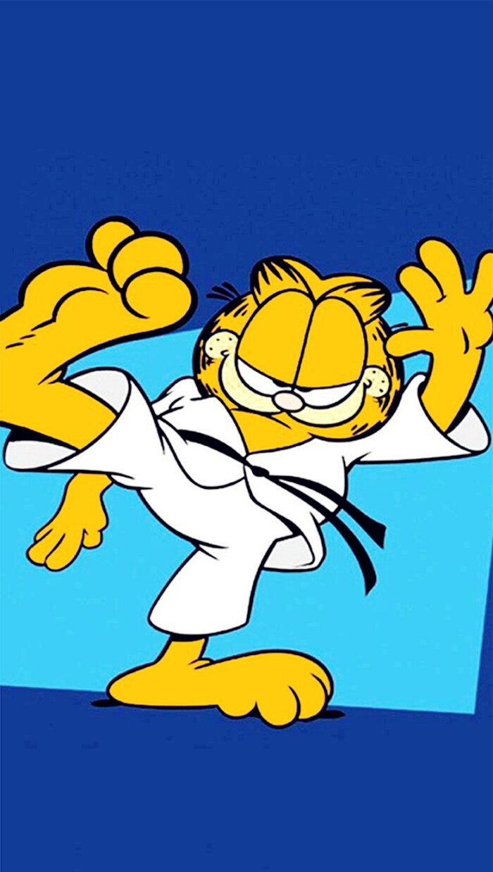iphone 壁纸 加菲猫 garfield