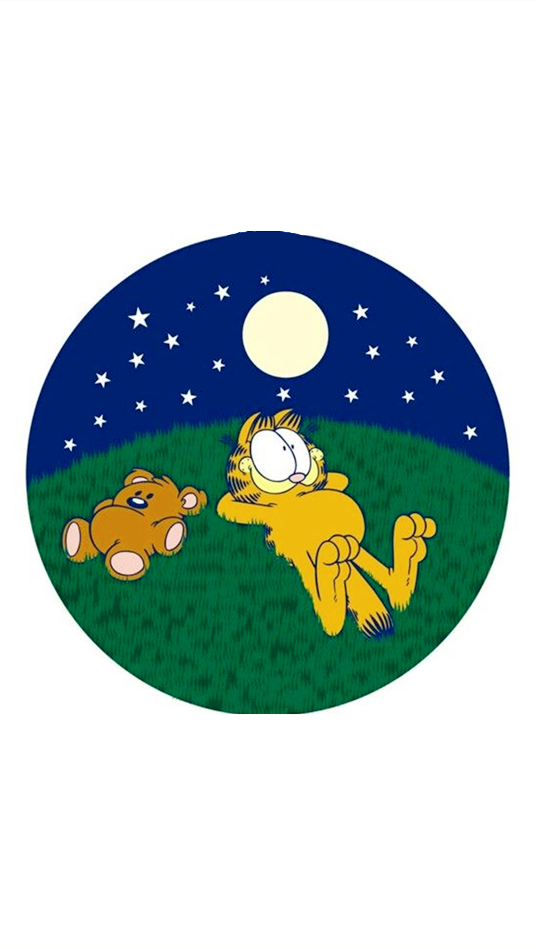 iphone 壁纸 加菲猫 garfield