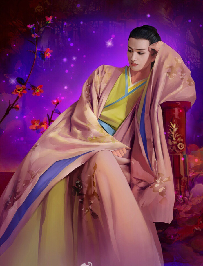 【影视】 花千骨 手绘插画 水彩插画 马可(杀阡陌)
