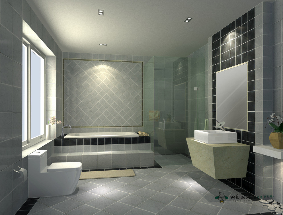 浴室装修效果图——打造完美闲适空间
