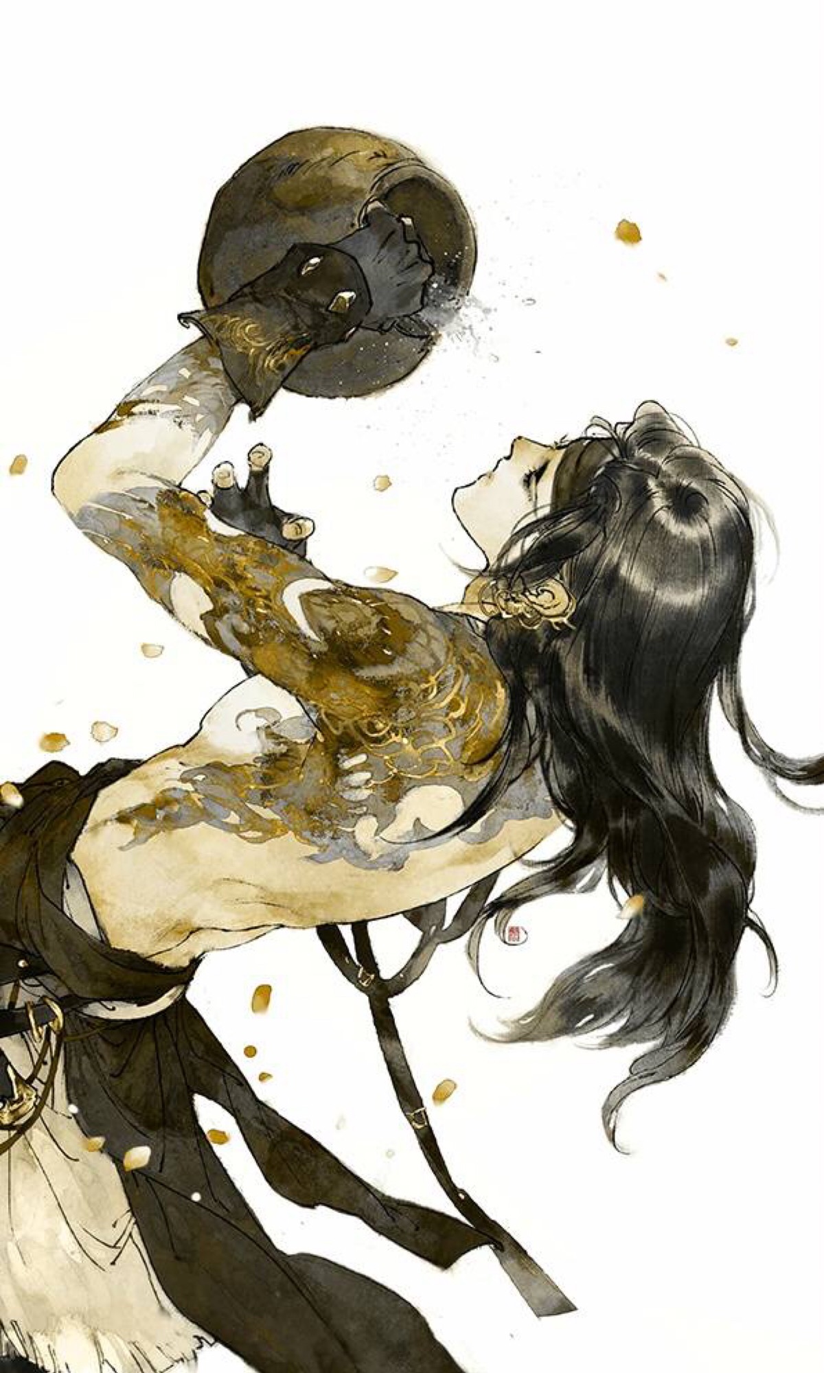 壁纸 插画 剑三 伊吹五月 丐帮