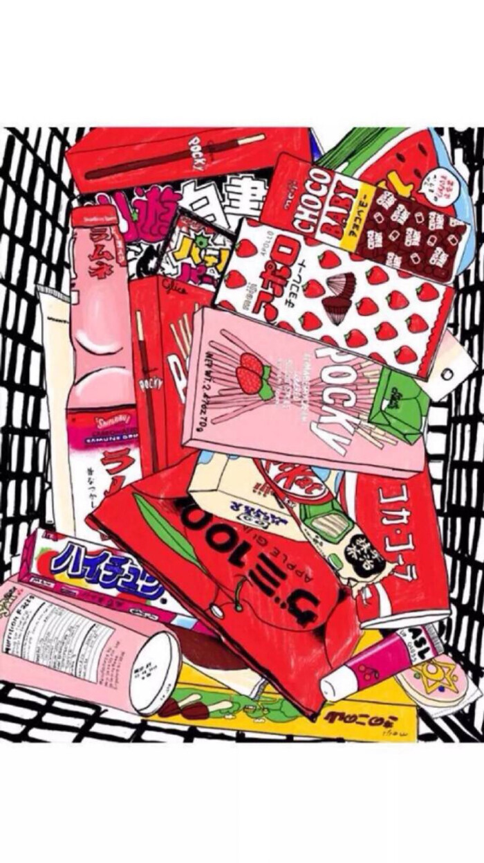 复古插图背景插画iphone壁纸 iphone6壁纸 android壁纸 小清新 欧美