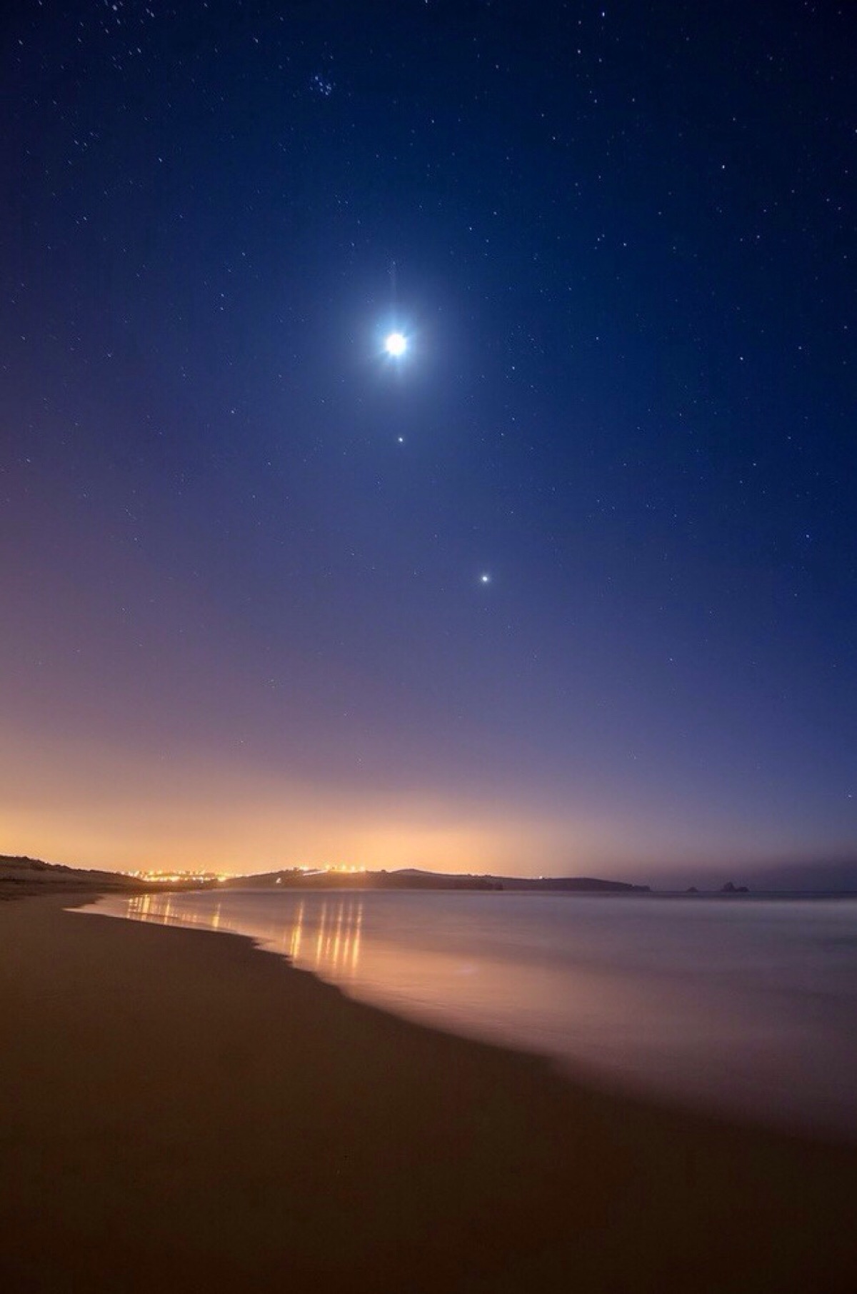 城市星空夜景卡通图片 城市星空夜景卡通图片分享