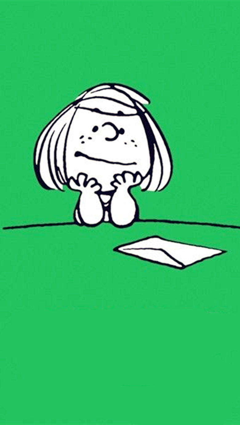 iphone wechat 微信 壁纸 可爱 史努比 snoopy