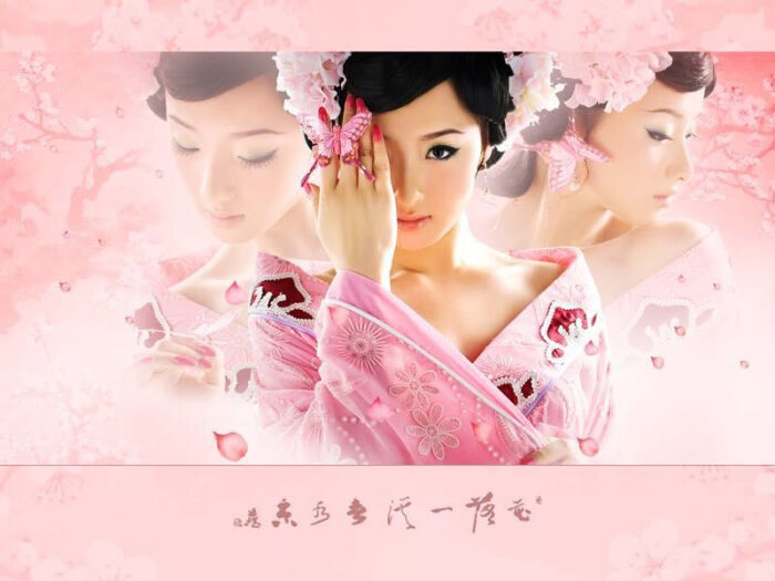 盘子女人坊主题 《花影》