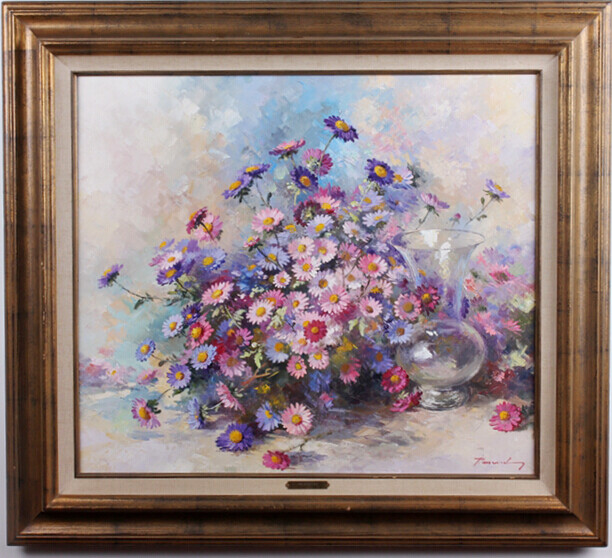 雏菊油画,古董