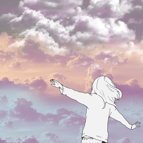 女头动漫天空头像