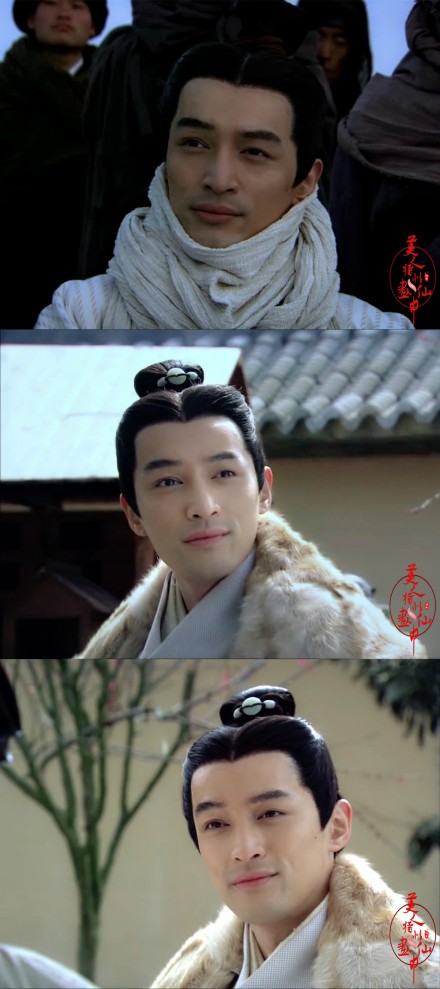 胡歌《风中奇缘》【 莫循】人称"九爷",眉目清朗如静川明波,身姿俊雅