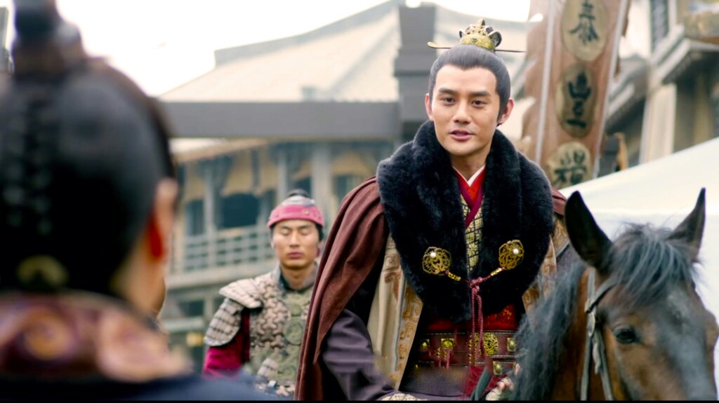 kkw# #琅琊榜 靖王# #琅琊榜# #萧景琰# 屏幕截图来咯马鞍上的靖王爷