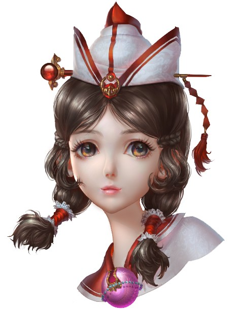 人设原画cg厚涂朋友美女美到没古风私v朋友外美女图片