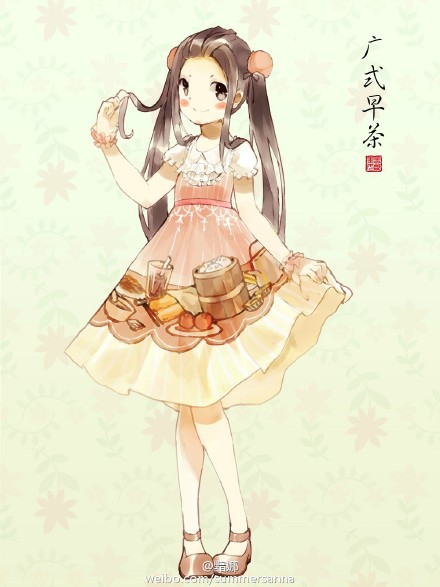 中国风拟人——广式早茶.ting