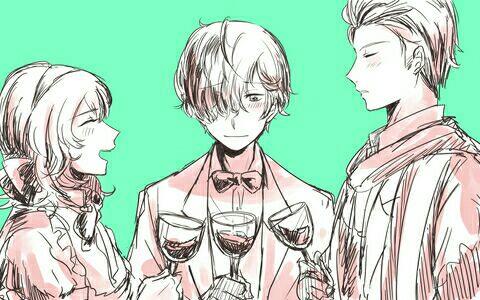 aph#荷比卢#霍兰德#贝露琪#路易斯# "干杯!最亲爱的弟弟生日快乐!