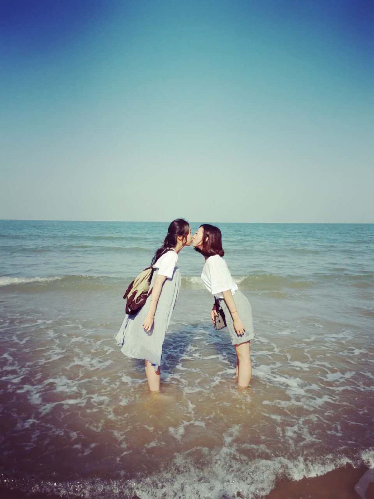 短发 头像 闺蜜 女生