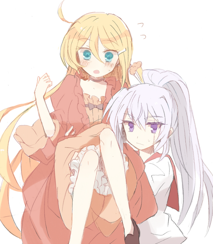 p站 二次元 插画 少女 动漫 恶魔之谜 英纯恋子 番场真夜 画师:みゆあ