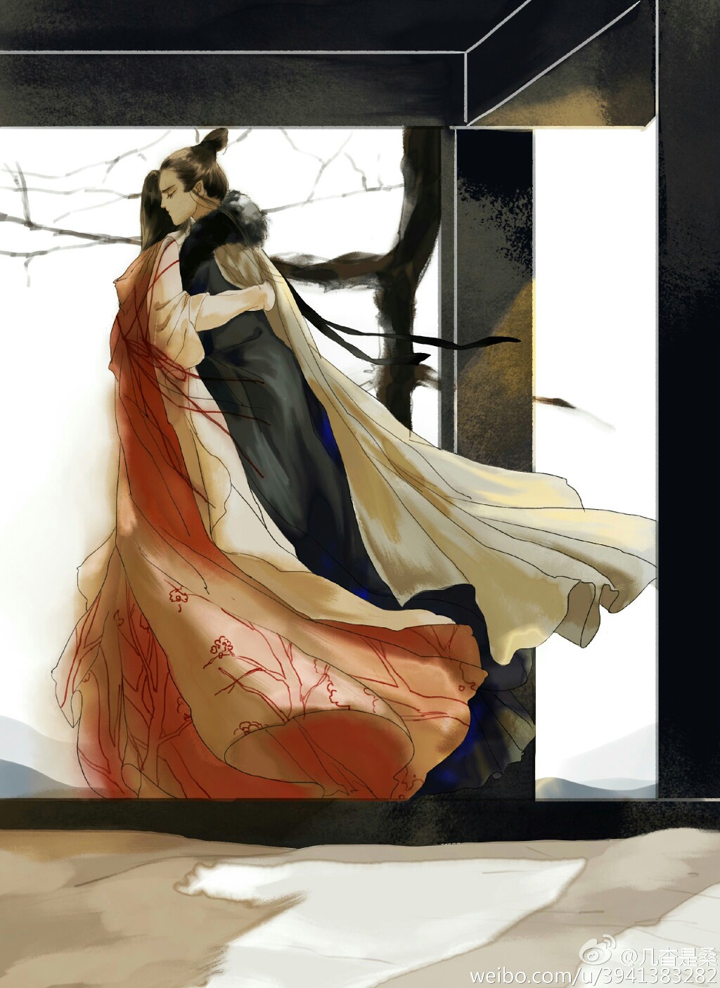 琅琊榜##无脸古装群像##每日一涂# "你真的不知道我更牵挂的人是谁吗