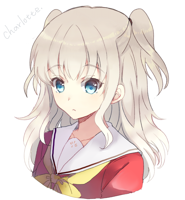 夏洛特 charlotte 友利奈绪 美少女 动漫 二次元 萌 可爱 梦幻 唯美