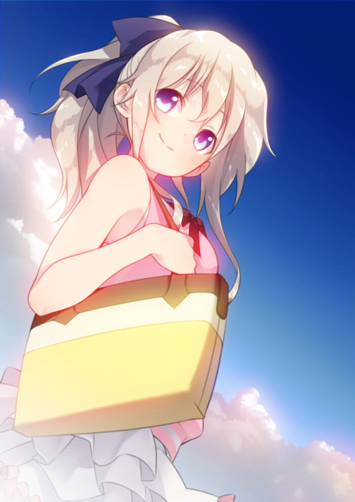 夏洛特 charlotte 友利奈绪 美少女 动漫 二次元 萌 可爱 梦幻 唯美