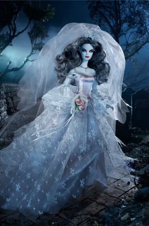芭比娃娃 2015限量版 haunted beauty64 zombie bride64 barbie