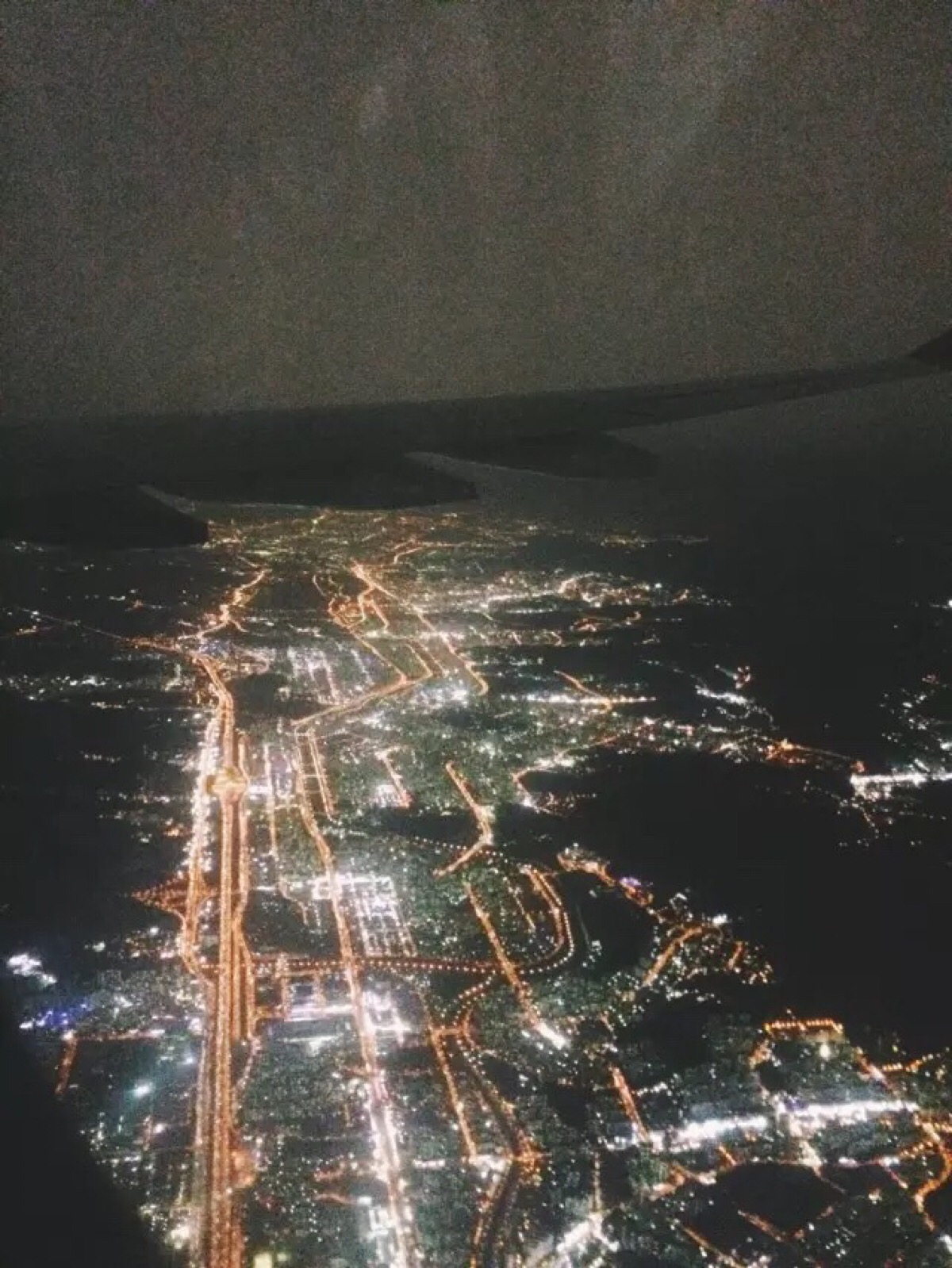 我的国庆在路上#韩国首尔 飞机上