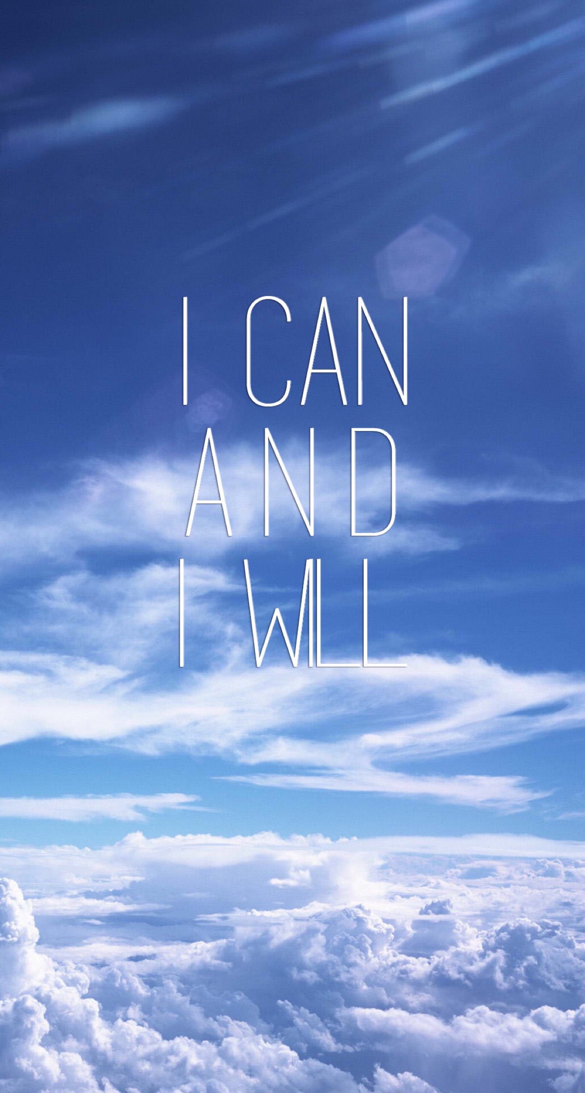 i can i will