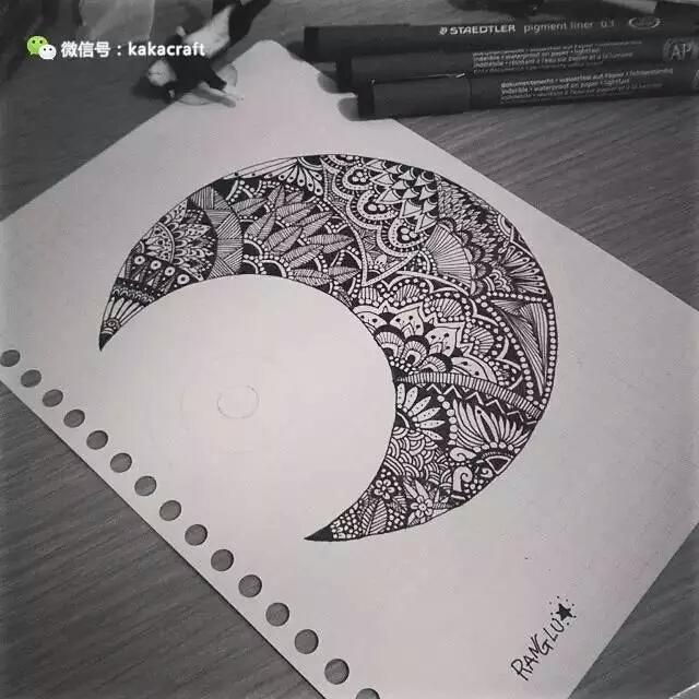 黑白装饰画