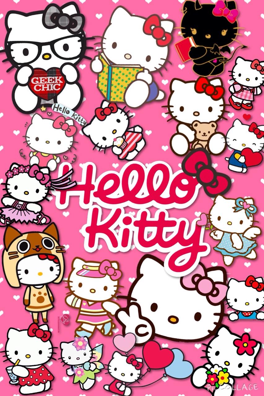 Hello Kitty коллаж