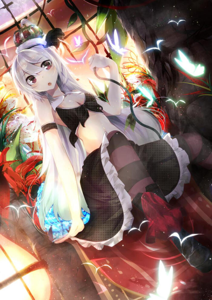 银发美少女