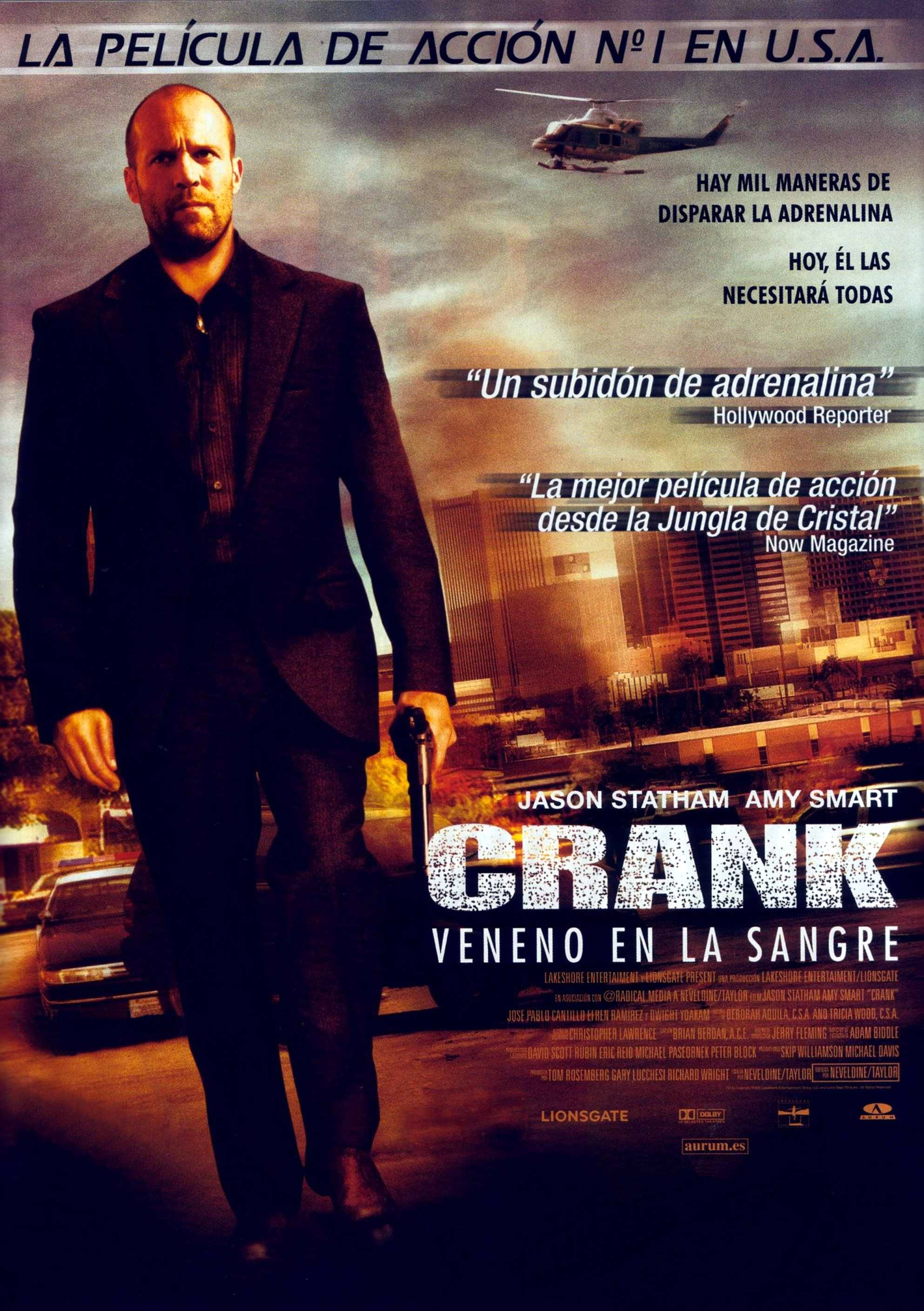 怒火攻心 crank (2006) 导演: 马克·耐沃尔代 / 布莱恩·泰勒