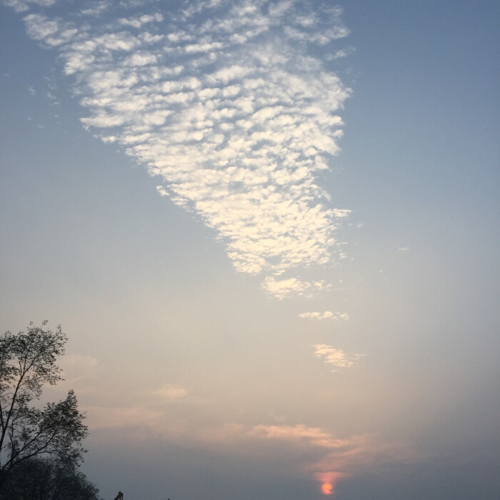 【我的天空】云_太阳_光_摄影_头像 by:夜