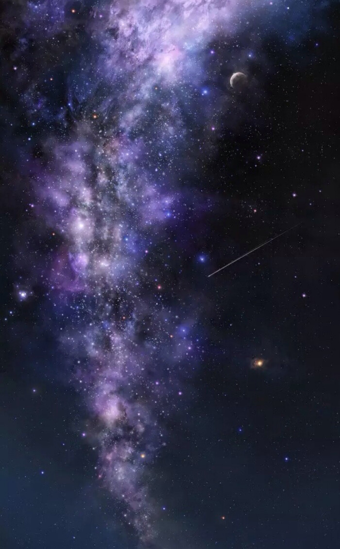 唯美星空 夜景 夜空 星光 自然风景 iphone手机壁纸 唯美壁纸 锁屏