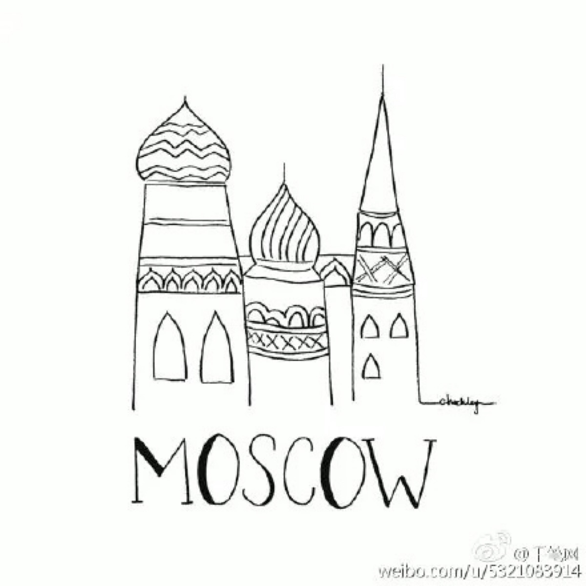 moscow 手帐素材