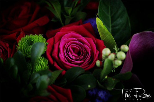 昆明therose花店#the queen of the night 暗夜女王