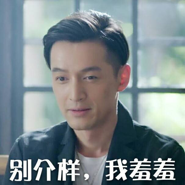 胡歌表情包 大好时光 拿走不谢