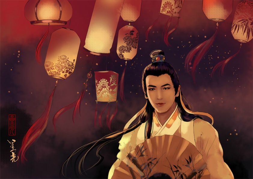 张智尧 花满楼 插画