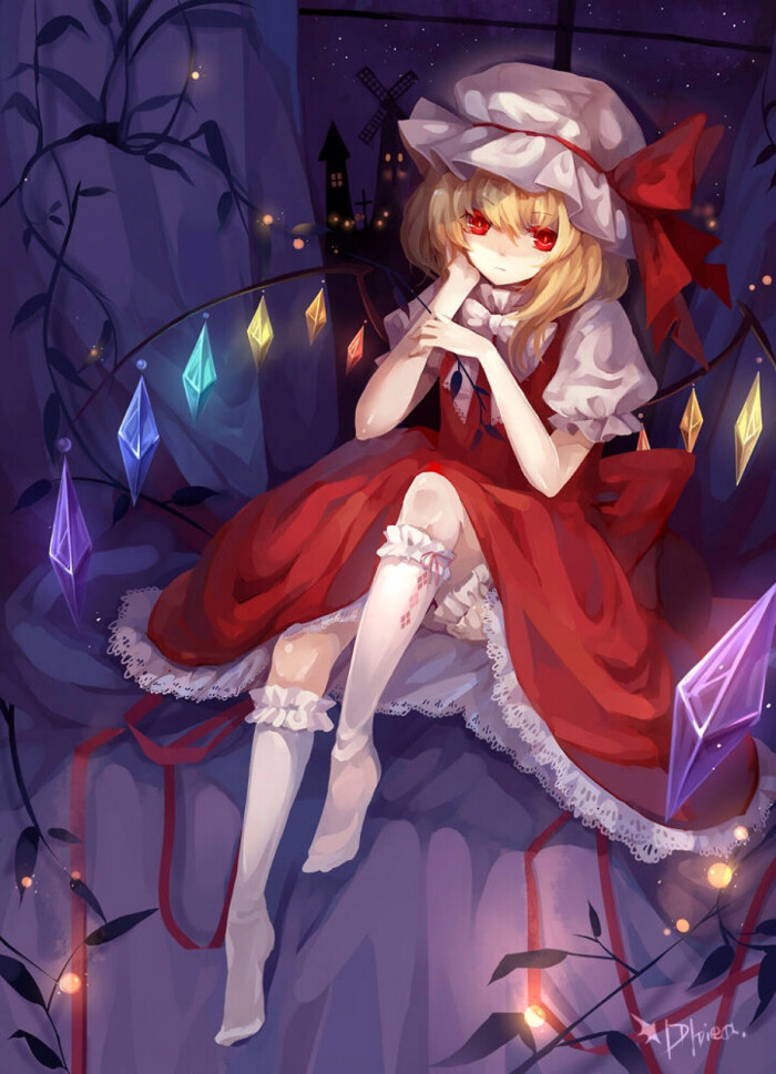 动漫 少女 芙兰朵露·斯卡雷特