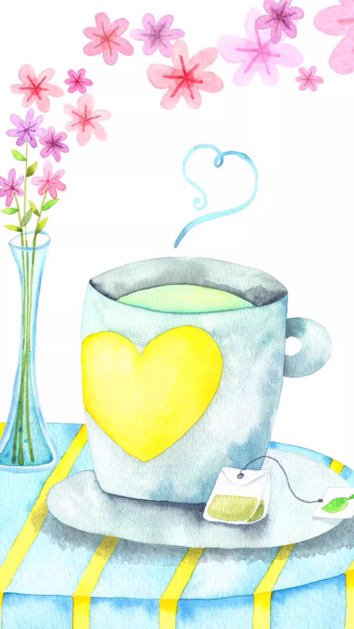 彩铅 插画 水彩 手绘