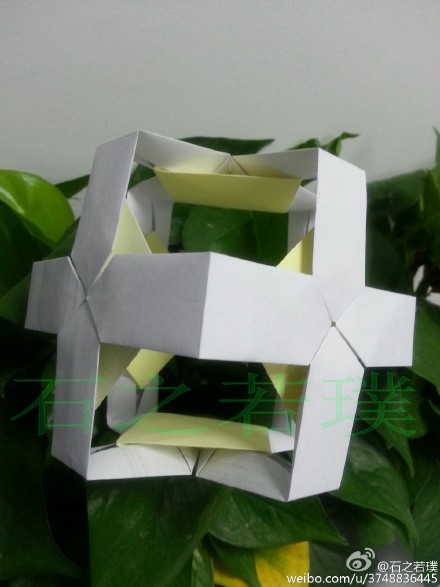 perlecillin  2015年10月26日 21:06   关注  折纸 立体构成 组合折纸