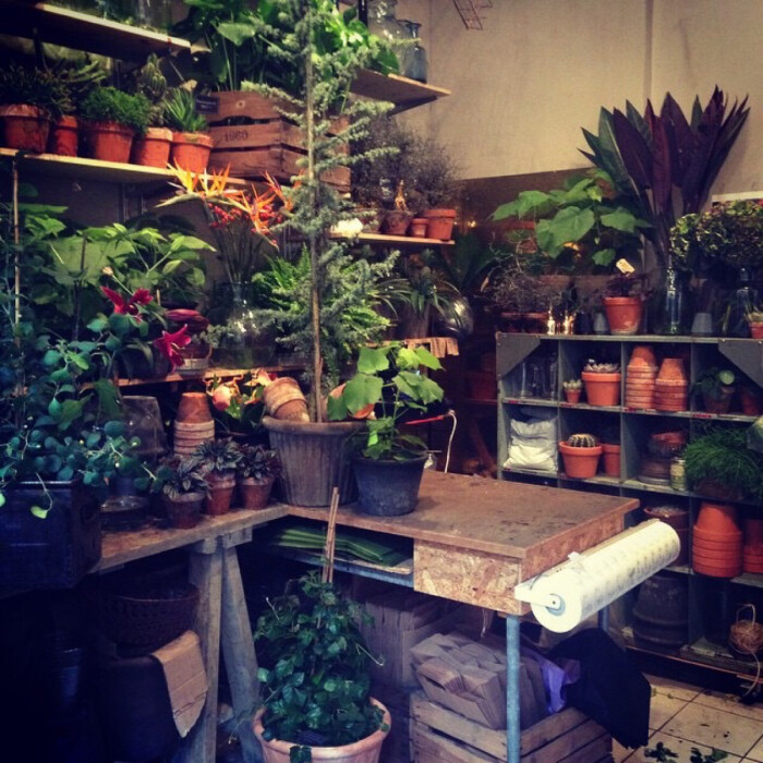 瑞典斯德哥尔摩的一间花店兼烘焙咖啡店