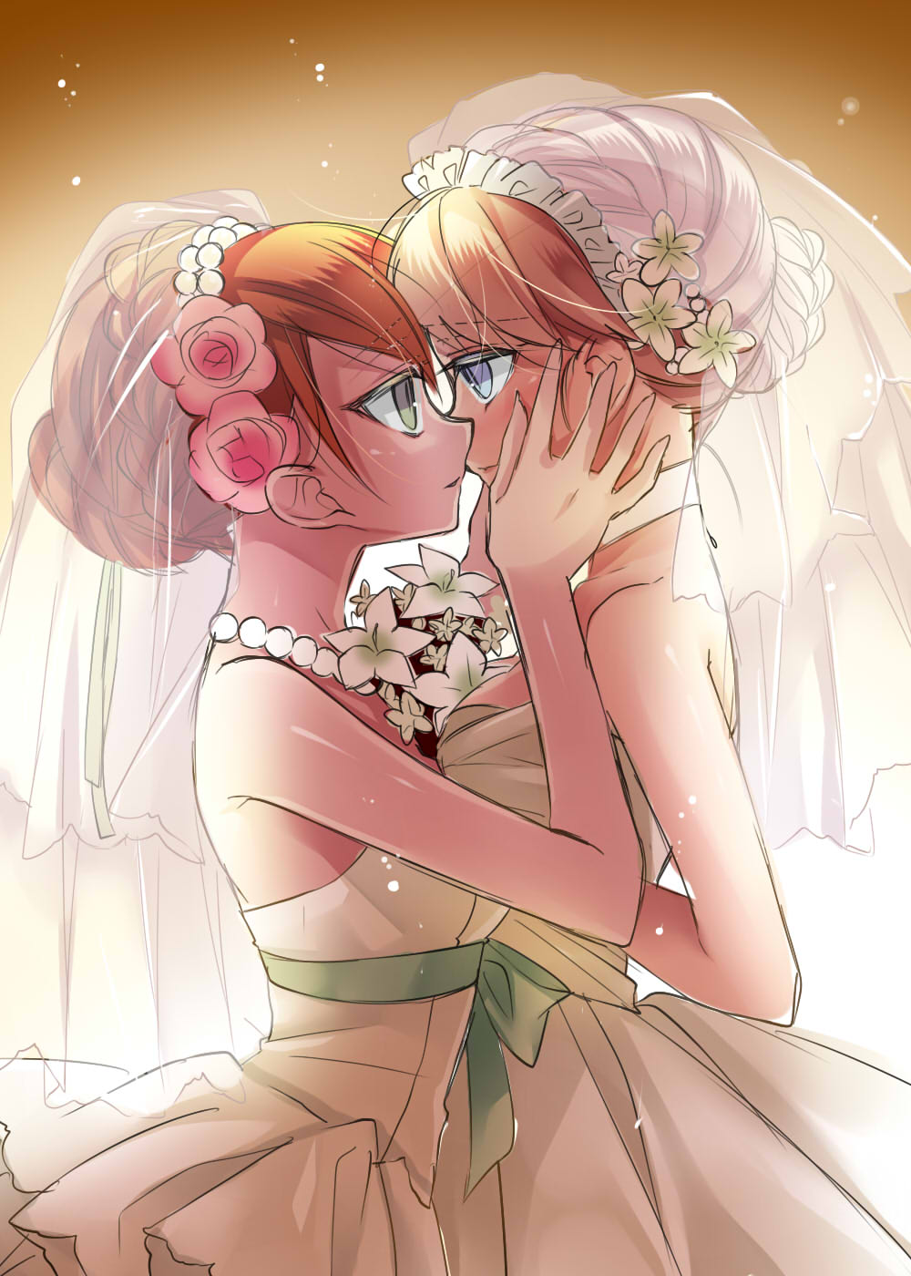 くそつむ p站 二次元 插画 少女 动漫 frozen冰雪奇缘 安娜 艾莎 id=