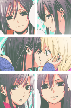 二次元 插画 少女 动漫 citrus 蓝原芽衣