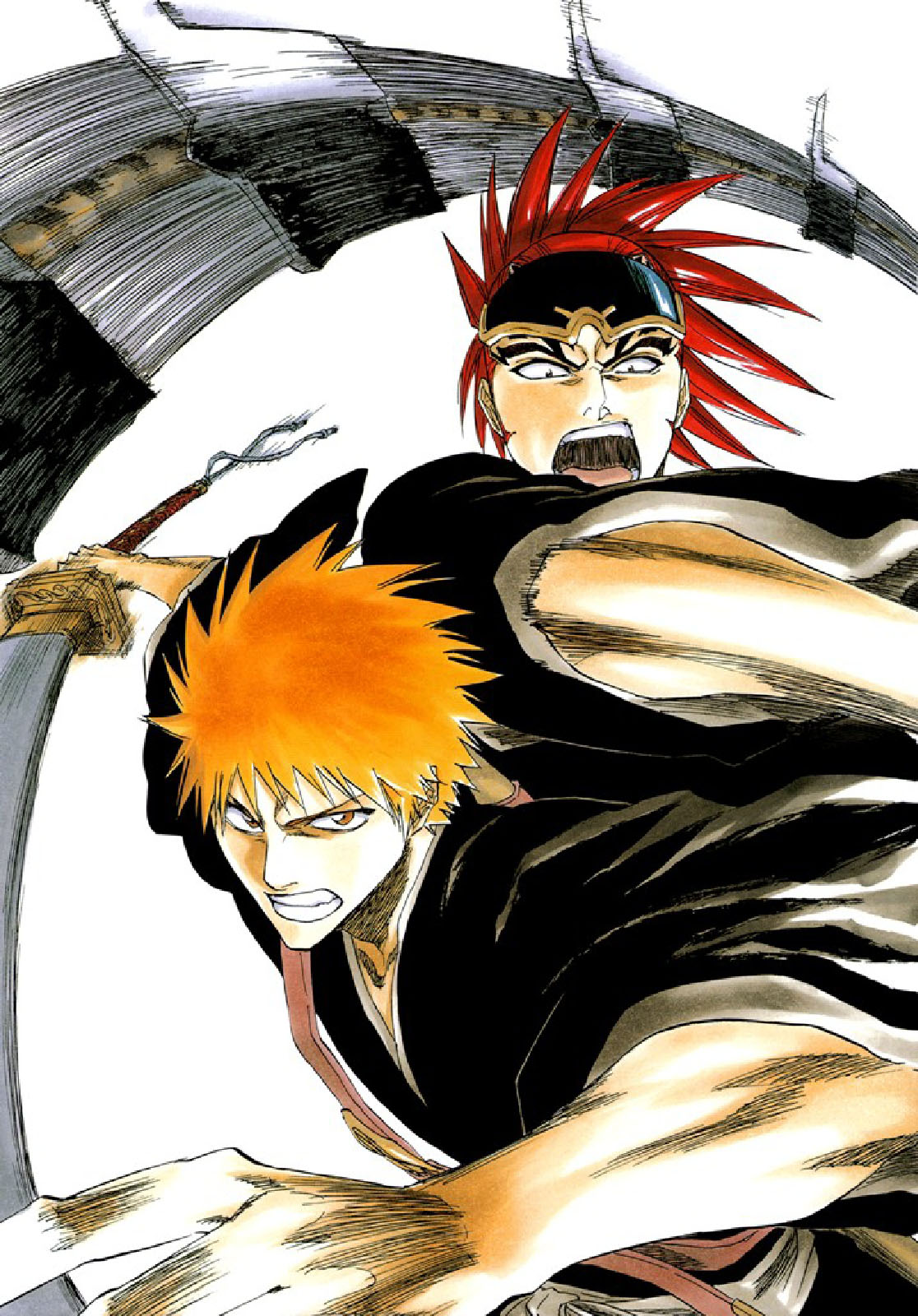 《bleach》 《境·界》死神 日本 漫画原画  久保带人  黑崎一护 阿散