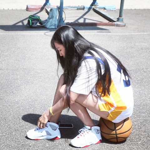 打篮球的女生都帅