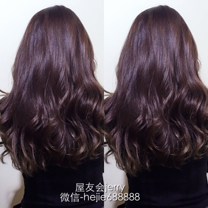 女神卷发 背影杀手 水波纹发型 色彩 3d色彩 编发 长发 短发 中发