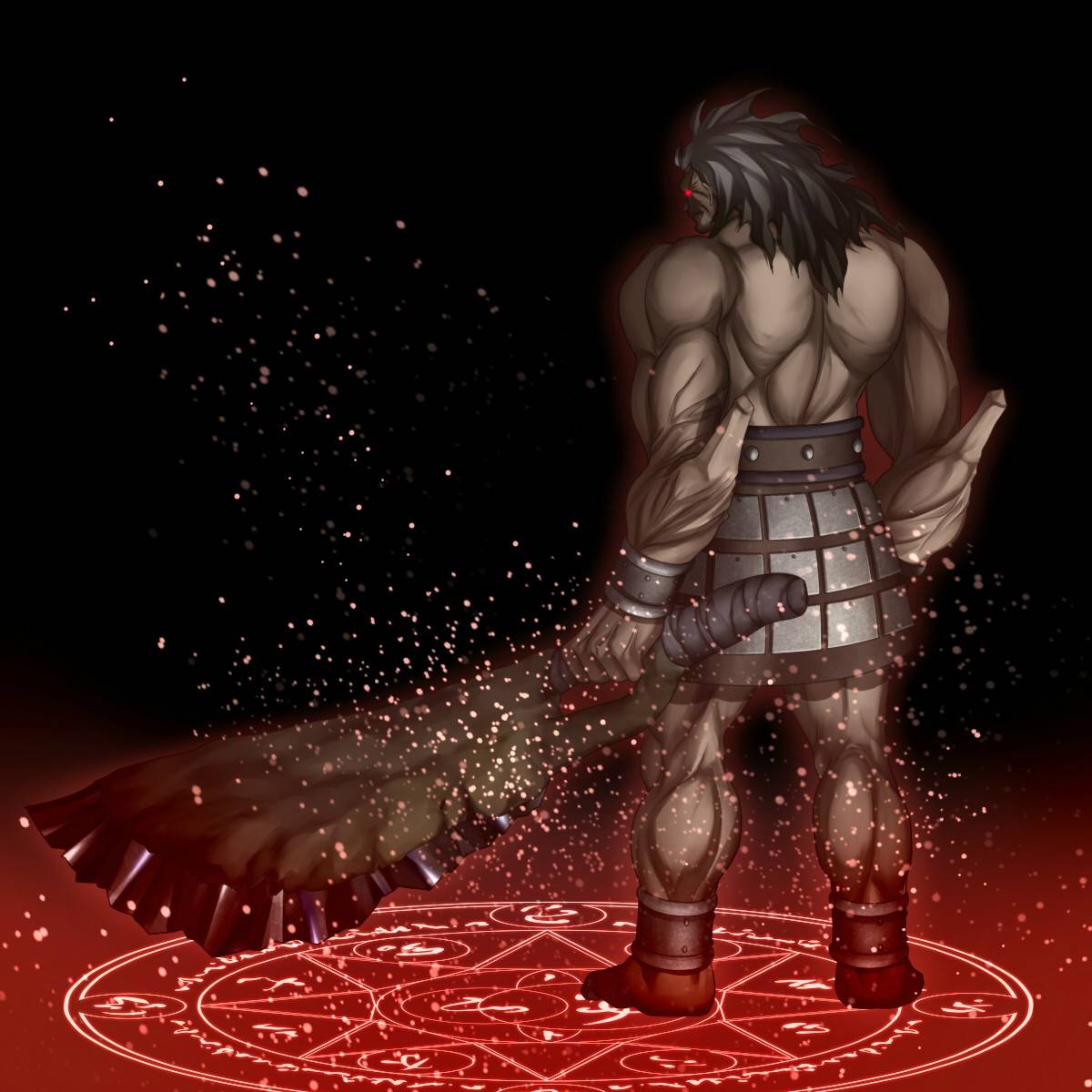 berserker 魔法阵图 图源微博