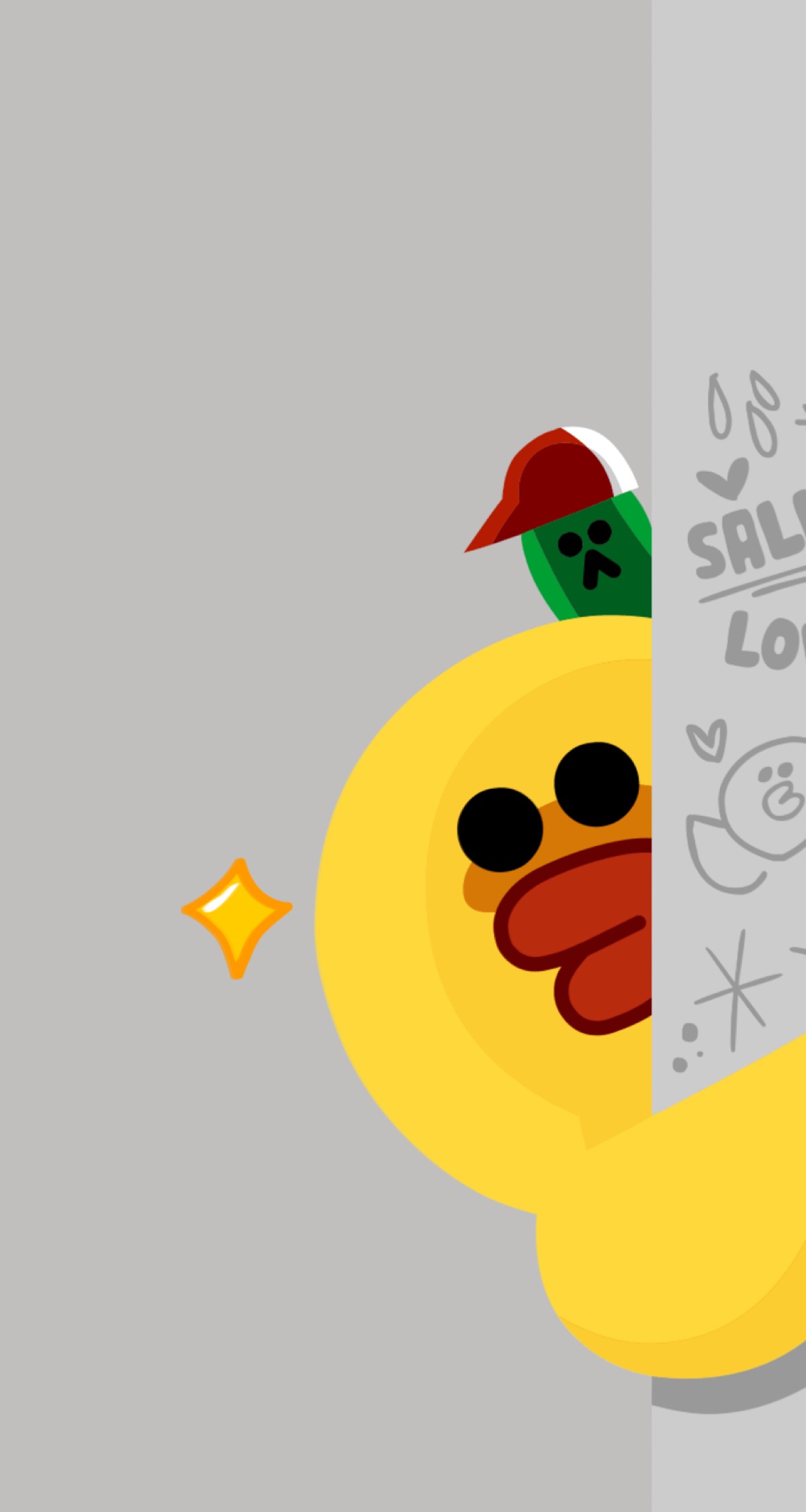 壁纸wallpaper linefriends sally