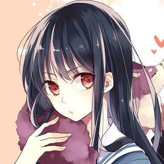 情侣头像,动漫二次元少女.
