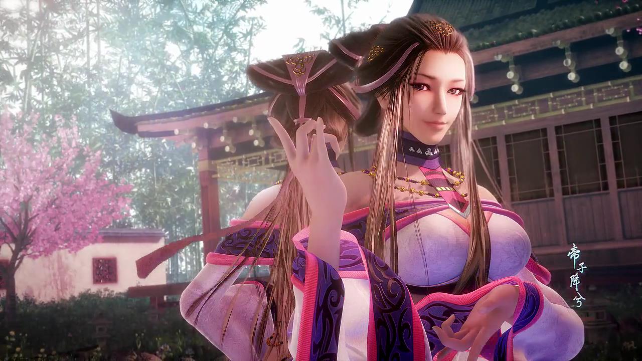 【秦时明月】 湘夫人,俗名娥皇或女英,中国首部3d武侠动漫《秦时明月