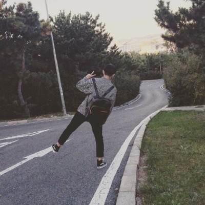 男生 情侣头像 背影